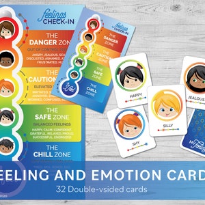 Calm Down Corner | Feeling and Emotion Cards | Printable