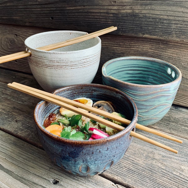 Large Ramen Bowl Etsy