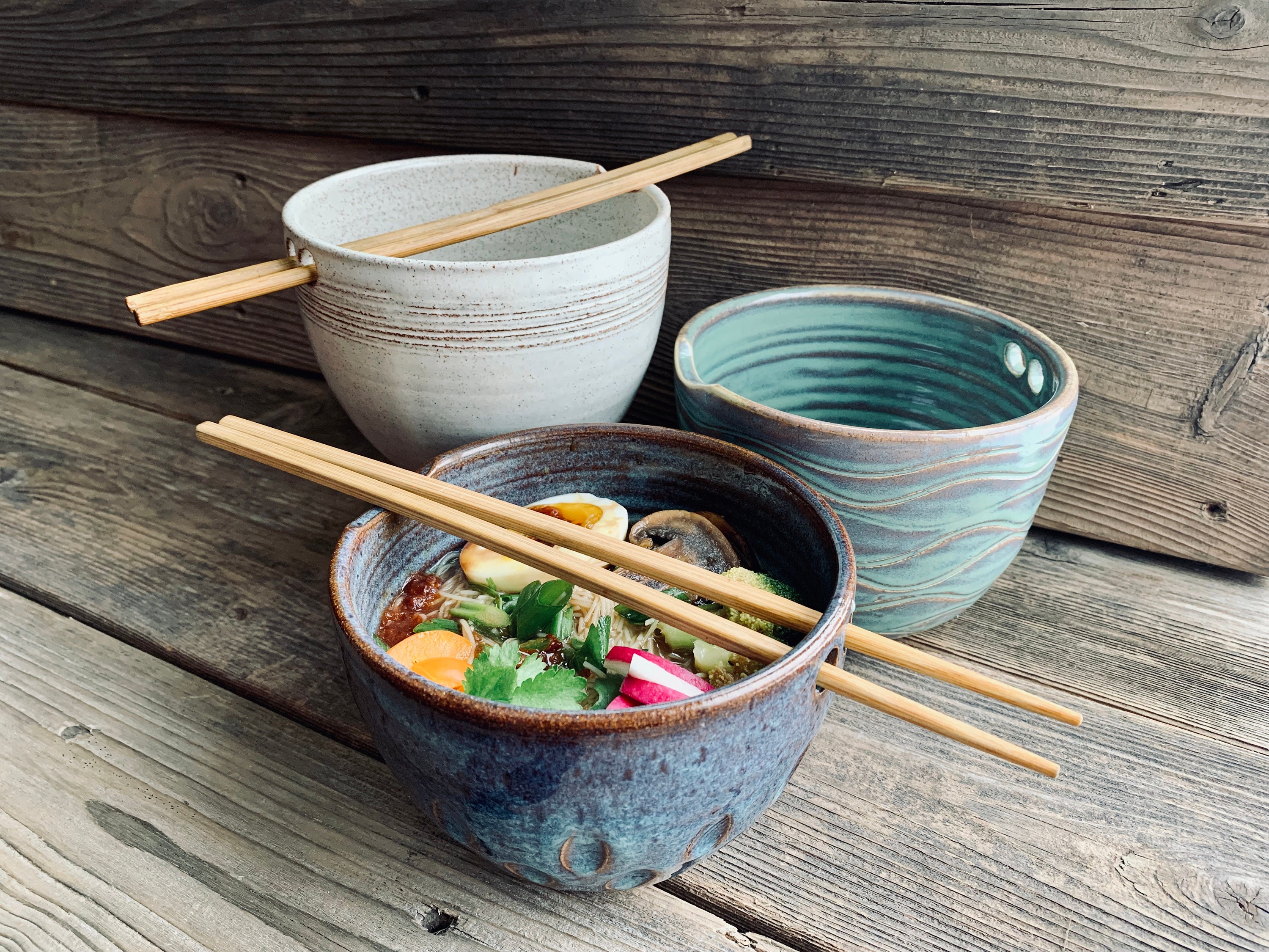 Masami Sushi Set With Bowls / Tray Stoneware