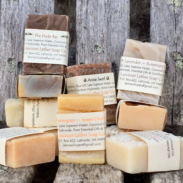 All Natural Handcrafted Luscious Lather Soaps