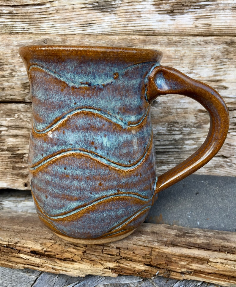 Handcrafted Stoneware Mugs Etsy
