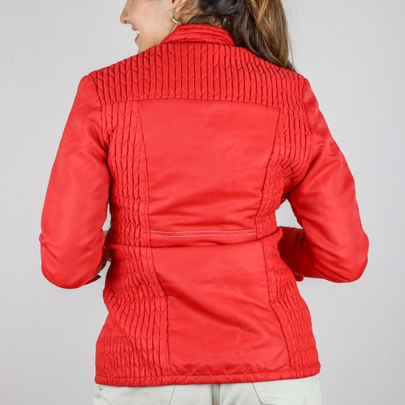 Vintage early 80's Red Winter Jacket - image 3