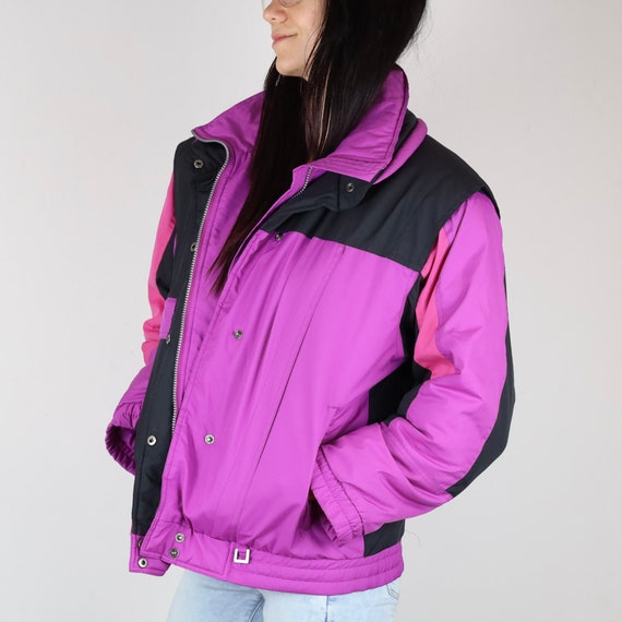 Vintage Pink and Black Prima Futuraski® 80's Ski … - image 2