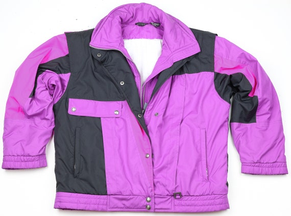 Vintage Pink and Black Prima Futuraski® 80's Ski … - image 4