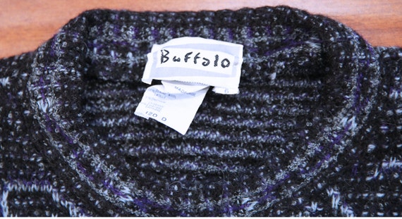 Vintage 80's Buffalo© Multipattern Paisley Sweater - image 5