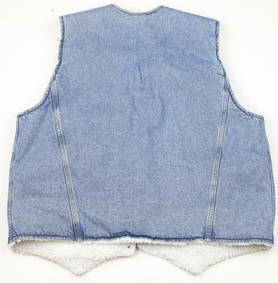 Vintage 90's Authentic Levi Strauss® Denim Vest - image 5