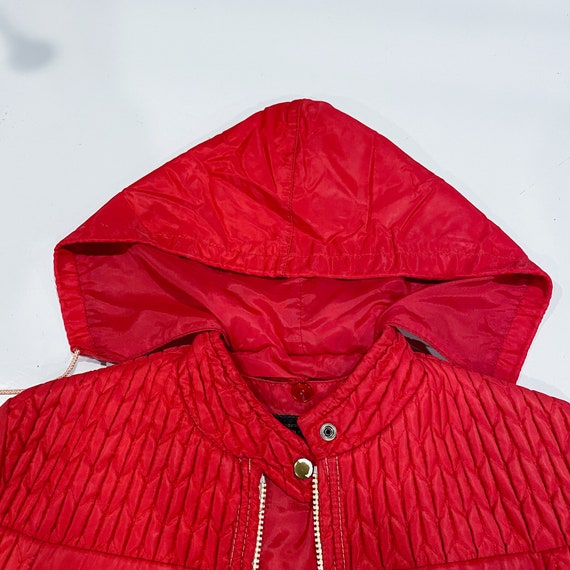 Vintage early 80's Red Winter Jacket - image 7