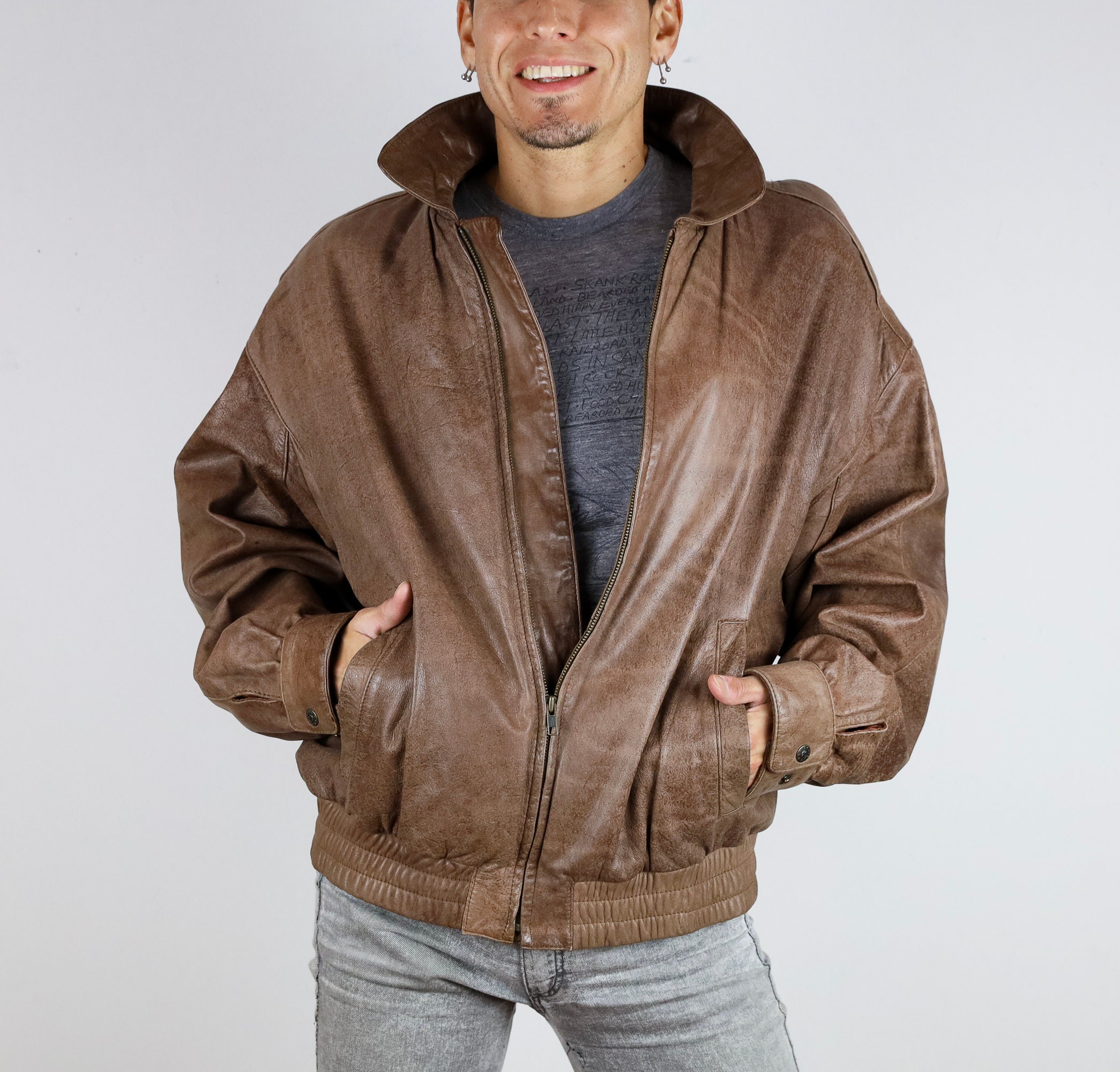 特売イベント 80s LUIS ALVEAR leather jacket 雰囲気◎ 【公式通販】