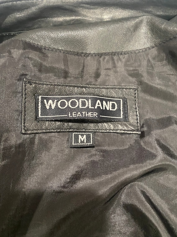 Vintage 2000's Woodland Leather® Lightweight Butt… - image 6