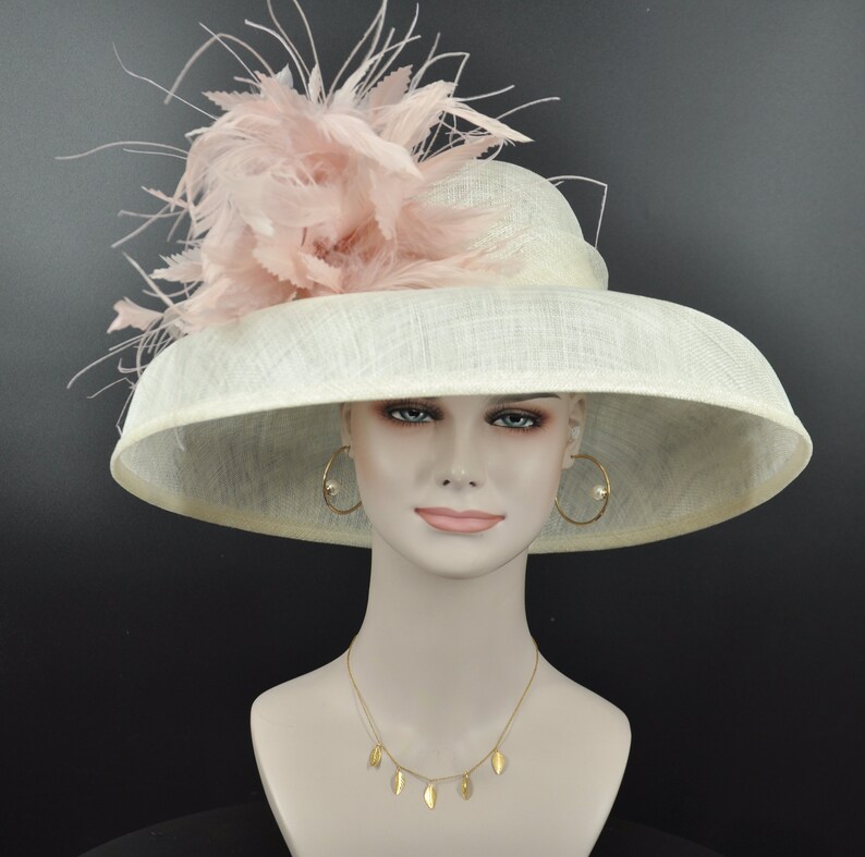 Audrey Hepburn Style Dome Hat Kentucky Derby Hat Tea Party Etsy