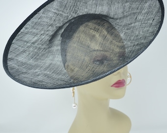 Sinamay Saucer Hat Base: 16.14" DIY DerbyMillinery Supply