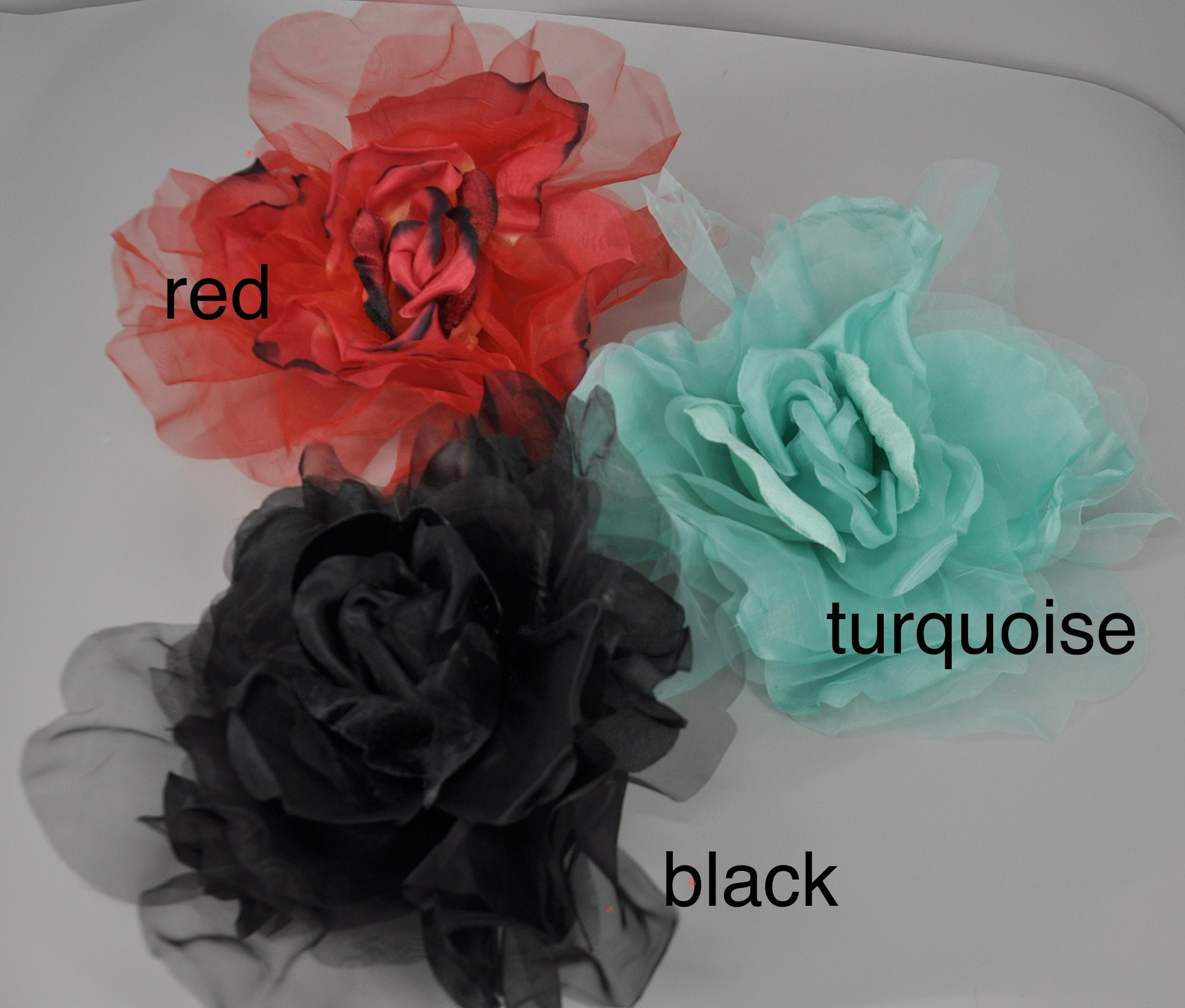 Black Sinamay Flower Fascinator Hat For Women Lady - Derby  display picture 3
