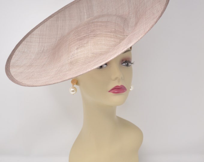 Sinamay Saucer With Upturned Brim Hat Base Hat for DIY Hat Etsy