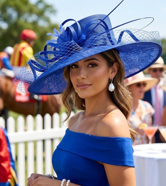 ladies dress hats kentucky derby Beautiful Kentucky Derby Hat Designed by The Hat Girls
