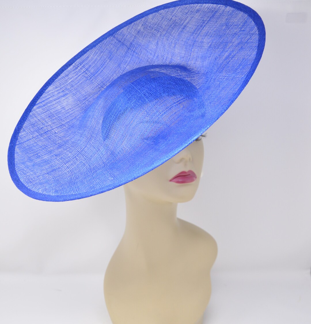 Sinamay Saucer With Upturned Brim Hat Base Hat for DIY Hat Etsy