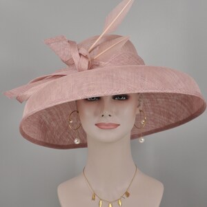 Audrey Hepburn Style Dome Hat Kentucky Derby Hat Tea Party - Etsy