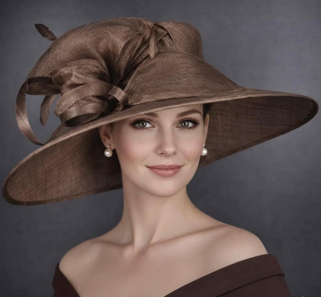 Brown Church Hats - Etsy display picture 1
