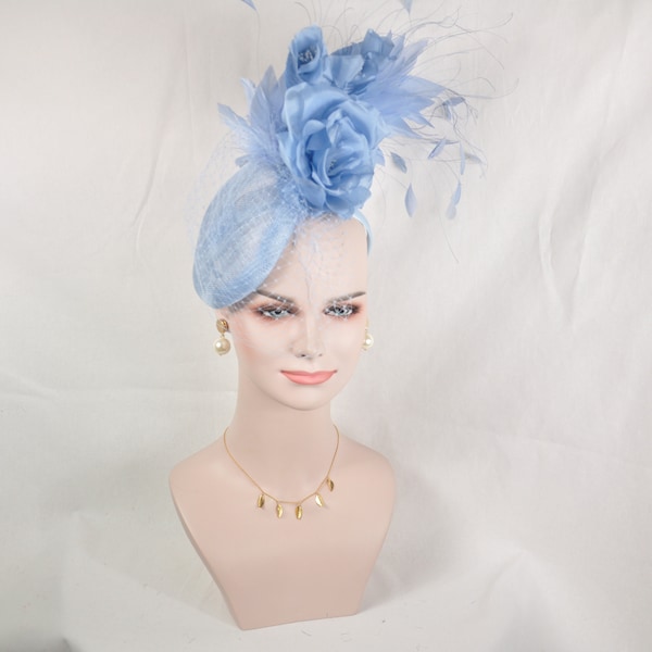 Powder Blue Flower Etsy