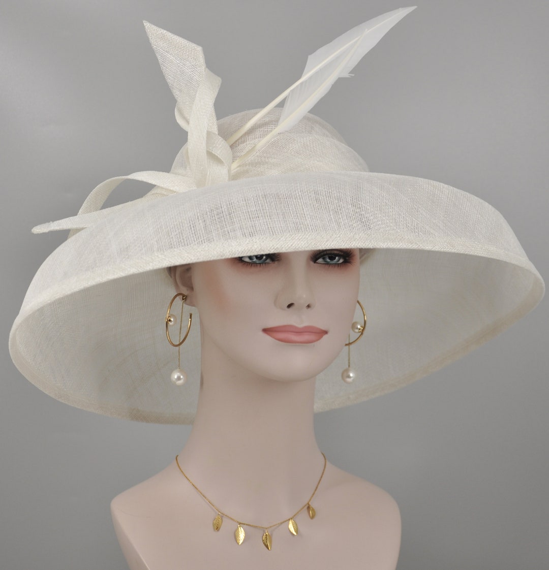 Audrey Hepburn Style Dome Hat Kentucky Derby Hat Tea Party Etsy