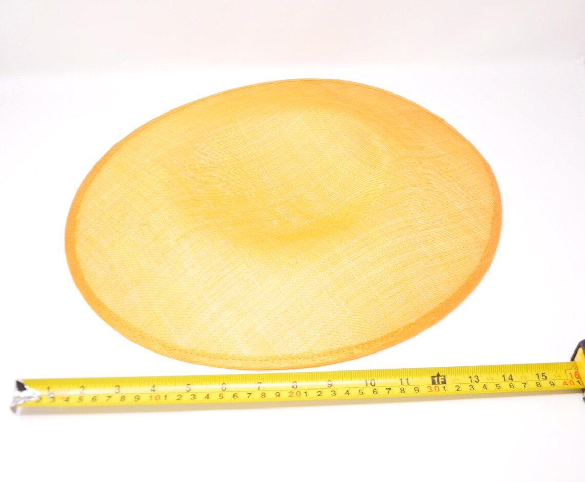 Sinamay Saucer With Upturned Brim Hat Base Hat for DIY Hat Etsy