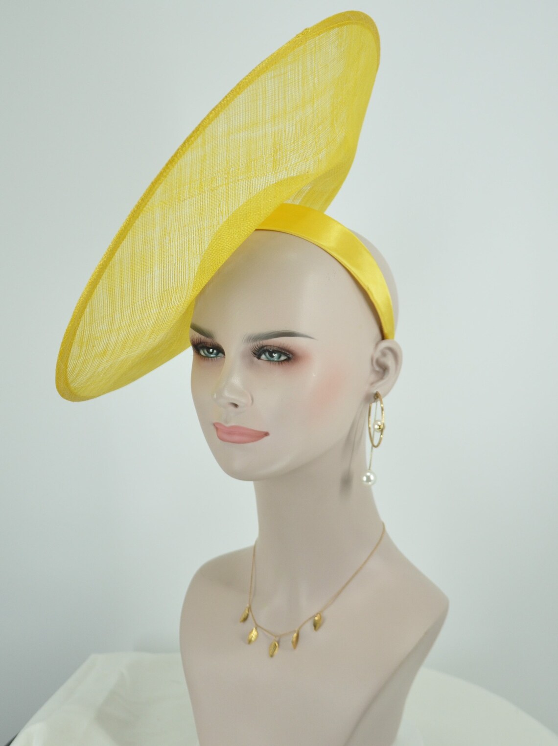 Sinamay Saucer With Upturned Brim Hat Base Hat for DIY Hat Etsy