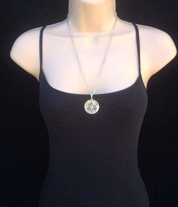 San Cristóbal-patrona de viaje-Collar Colgante-Reino Unido Stock