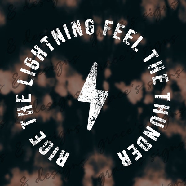 Ride the Lightning Svg Etsy