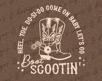Vamos nena, vamos a bailar, bailar, bailar, bailar, vaquero, música country de los 90, archivo de diseño JPEG, PNG para camisetas, calcomanías, Cricut, silueta