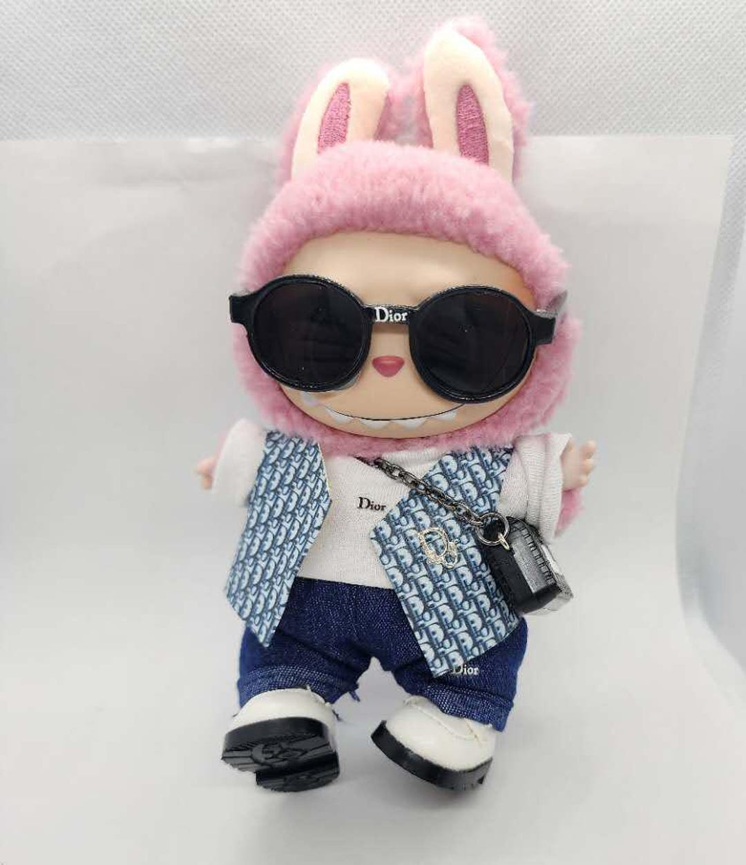 Custom the Monsters Labubu Macaron and Have a Seat Handmade Clothing D ...