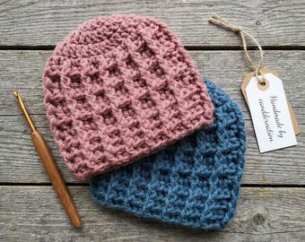 Crochet Hat Pattern - Baby Hat Crochet Pattern 0-3 months - Instant Download DIY Tutorial - Infant Beanie Tutorial - Baby Beanie Pattern