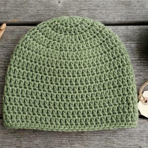 10 Sizes Basic Hat Crochet Pattern - Easy Crochet Beanie PDF Pattern ...