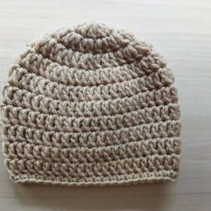 10 Sizes Basic Hat Crochet Pattern - Easy Crochet Beanie PDF Pattern ...