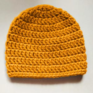 9 Sizes Newborn to Adult Easy Crochet Hat Pattern - Easy beanie CROCHET PATTERN, Hat crocheted pattern, Simple hat pattern PDF, Hat Pattern