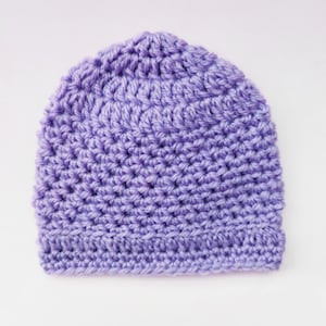 Crochet Hat Pattern – 5 Sizes Included – Easy Beanie PDF Pattern - Unisex Crochet Hat Pattern - Quick & Easy Beanie PDF - Instant Download
