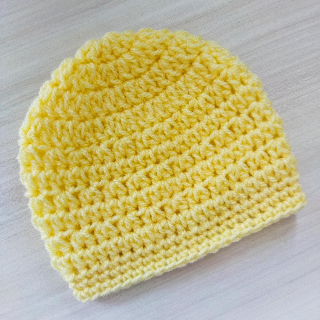 Easy Crochet Hat Pattern - Simple Beanie PDF Pattern - Crochet Baby Hat ...