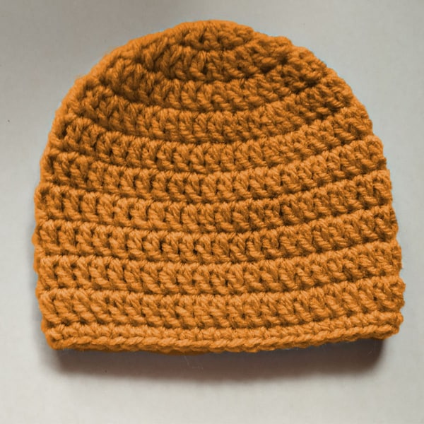 9 Sizes Newborn to Adult Easy Crochet Hat Pattern - Easy beanie CROCHET PATTERN, Hat crocheted pattern, Simple hat pattern PDF, Hat Pattern