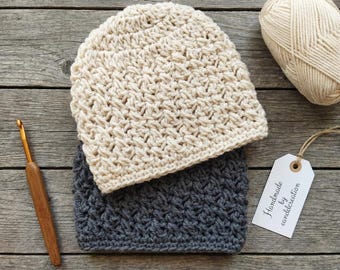 Easy Crochet Baby Hat Pattern: Preemie to 12 Months (PDF Download