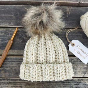 Easy Crochet Beanie Pattern: Newborn to Adult Winter Hat (PDF Pattern)
