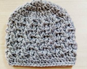 Easy Baby Hat Crochet Pattern - 0-3 Months - 3-6 months - 6-12 Months - Crochet Baby Beanie Pattern - Baby Hat PDF Pattern - Baby Hat