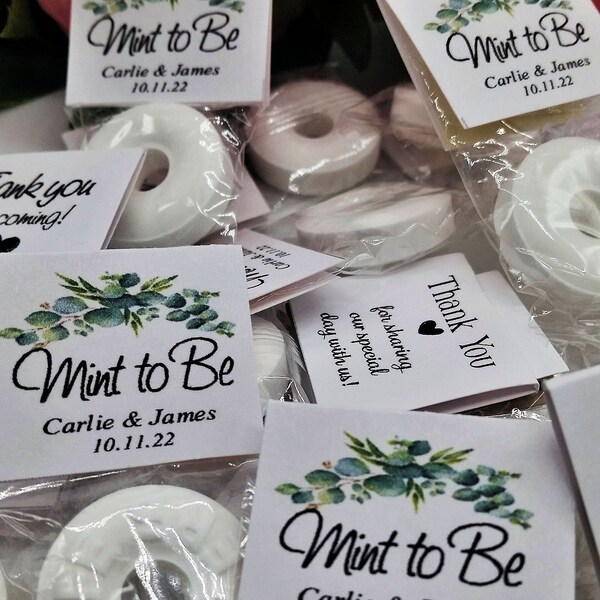 Mints for Wedding Etsy