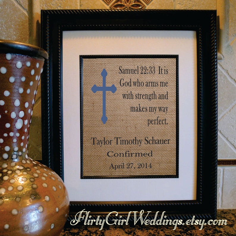 Confirmation Gift For Boy Confirmation Godmother Gift | Etsy