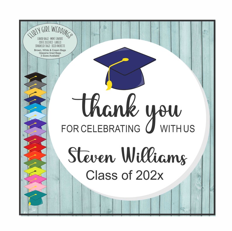 Graduation 2023 Stickers Labels Graduation Party Stickers Etsy Australia