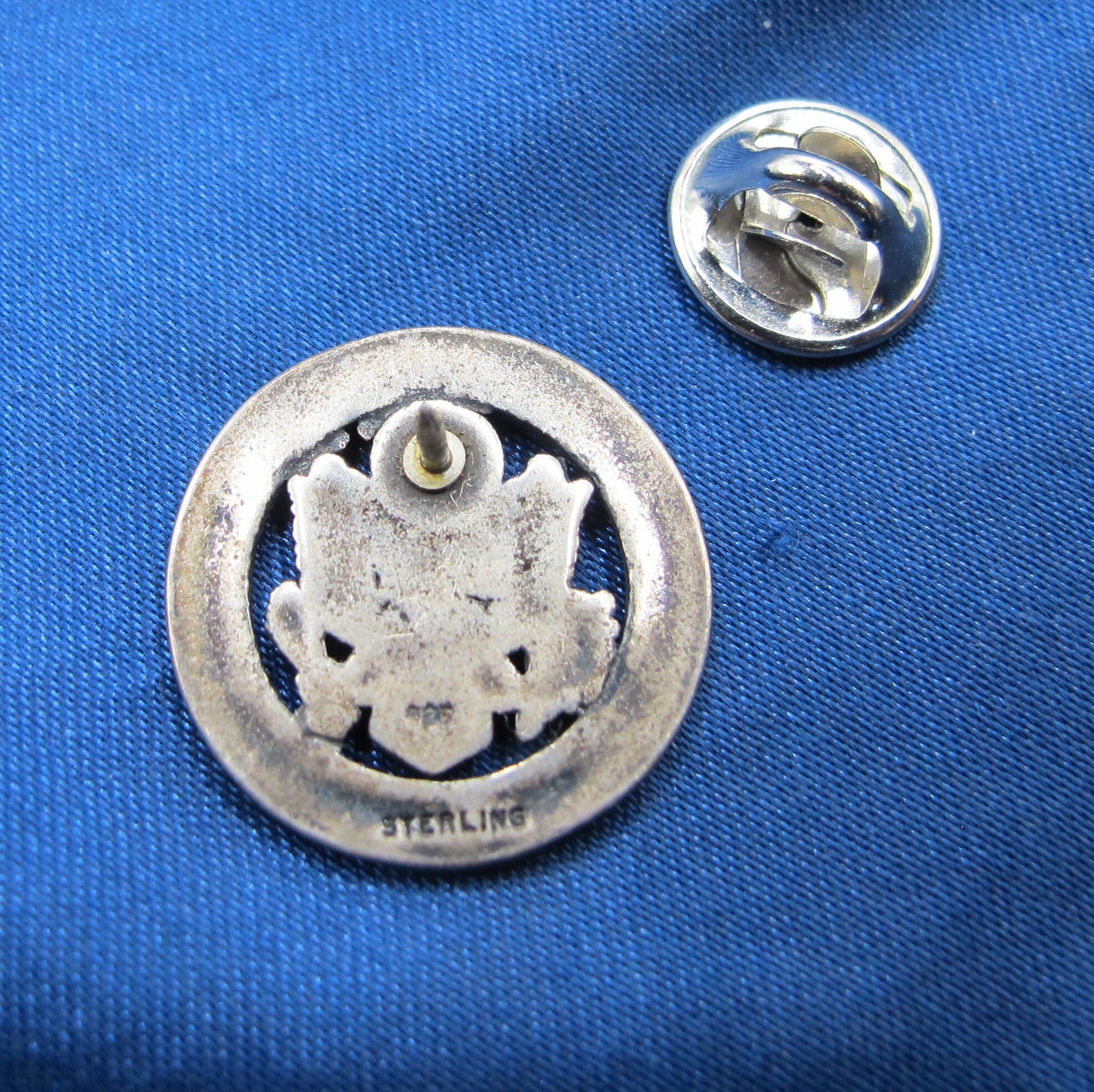 World War II Era United States Congress Lapel Pin Sterling Etsy