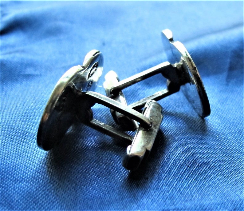 Taxco Francisco Rivera Sterling Cufflinks ~ 16.7 Grams