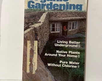 December 1978 Organic Gardening Magazine Vintage Rodale Press