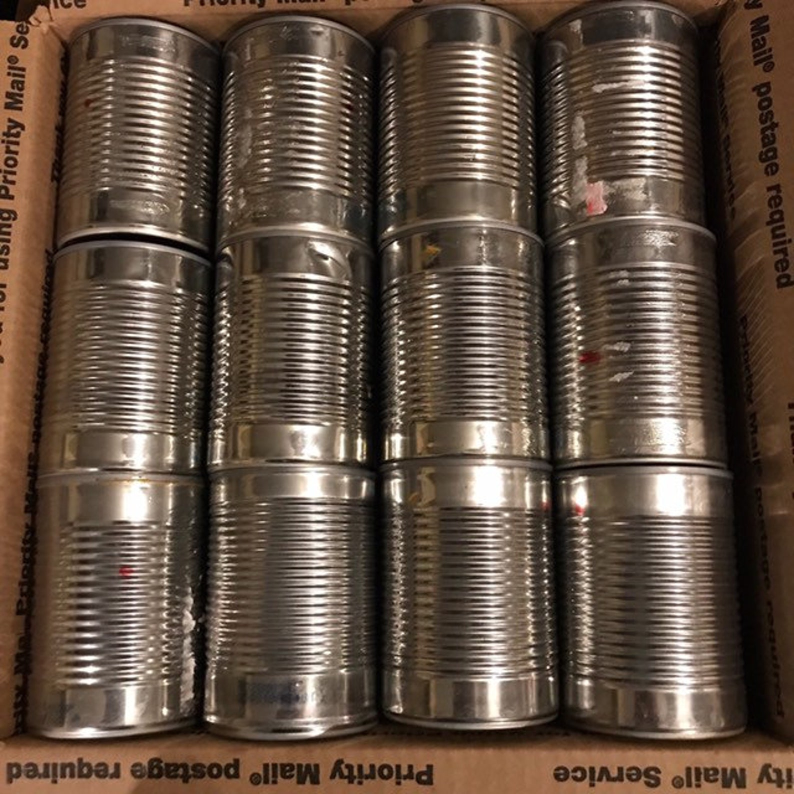 24 Tin Cans For TARGET PRACTICE Photos are Examples Not | Etsy