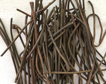 Rusty Wire Thick Pieces Mixed Sizes Similar to Photos Lot of 25