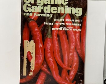 Maggio 1978 Rivista di giardinaggio organico Vintage Rodale Press Piantagione primaverile