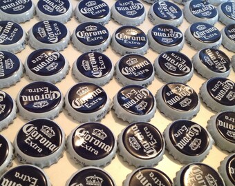 Bottle Caps Craft Supply Lot of 100 Mixed Media Art Industrial Decor