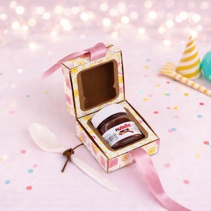 FILE Nutella-doosje 25 g met deksel